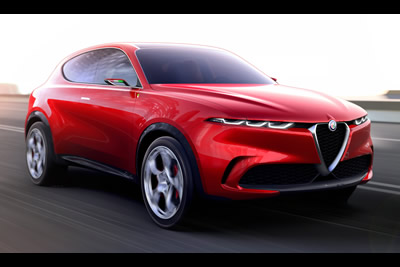 Alfa Romeo Tonale plug-in hybrid SUV Concept 